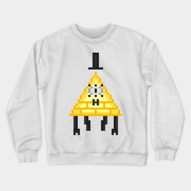 Pixel Bill Cypher Crewneck Sweatshirt by AkumaTh